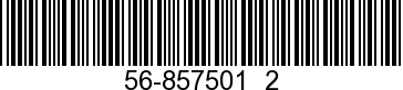 56-8575012 - ->8M0113076 - Replaced by -8M0113076