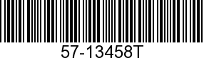 5713458 57-13458T