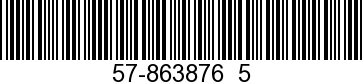 57-863876  5 - BELT Serpentine    - Replaced by 57-865423005