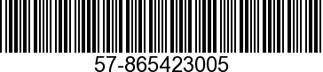 57-865423005 - BELT Serpentine    - Replaced by 57-865615005