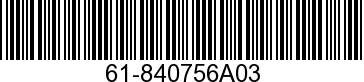 61-840756A03 - POWERHEAD ASSEMBL  - Replaced by 61-840756A04