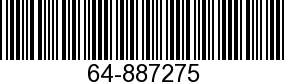 64-887275 - PIN Tiller - Uppe  NLA