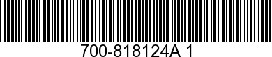 700-818124A 1 - PISTON-.030        - Replaced by 700-834802A 2