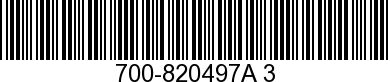 700-820497A 3 - PISTON KIT-.030    - Replaced by 700-819690A 3
