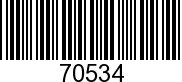 70534 - PLATE              NLA