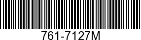 761-7127M - PISTON             - Replaced by 761-8016M