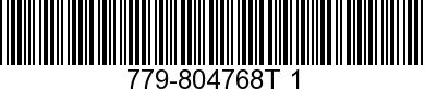 779-804768T 1 - PISTON             - Replaced by 779-804768T 4