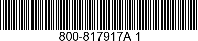 800-817917A1 - ->820260A1 - Replaced by -820260A1