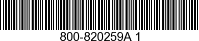 800-820259A1 - BLOCK ASY-W/ELEC       NLA
