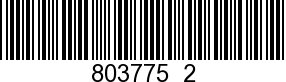803775  2 - MOUNT Rubber (Upp 