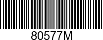 80577M - JET                - Replaced by -95550M