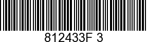 812433F 3 - MOUNTING BRACKET   - Replaced by -812433F 5