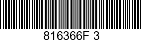 816366F 3 - HANDLE             - Replaced by -816366T 3