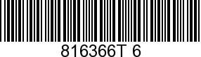 816366T 6 - BRACKET            NLA