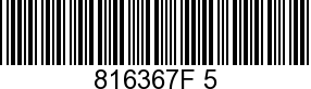 816367F 5 - LEVER             