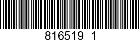 8165191 - ->88523A1 - Replaced by -88523A1