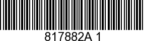 817882A 1 - FRICTION SHOE ADJ  NLA
