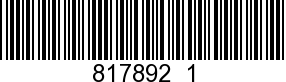 817892  1 - PLATE              NLA