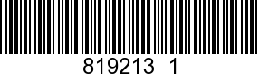 819213  1 - PUMP ASSEMBLY Fue  NLA
