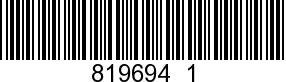 819694  1 - COVER-T FER PORT   - Replaced by -819694  2
