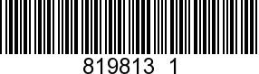 819813  1 - BRACKET Cover Lat  - Replaced by -819813T 1