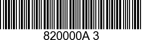 820000A 3 - HANDLE             NLA