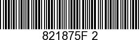 821875F 2 - CAP Upper          NLA