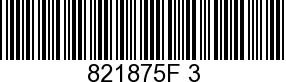 821875F 3 - CAP Upper          NLA