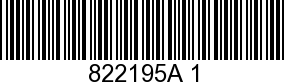 822195A 1 - HOUSING ASSEMBLY   - Replaced by -856630A 4
