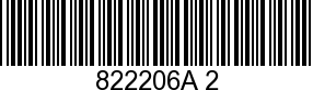 822206A 2 - ARM ASSEMBLY Thro  - Replaced by -822206A 3