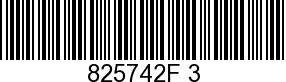 825742F 3 - LATCH              NLA