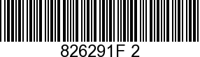 826291F 2 - LATCH              - Replaced by -826291F 1
