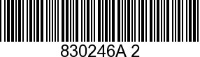 830246A 2 - REED VALVE         - Replaced by -830246T 2