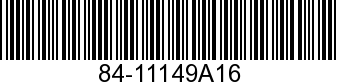 84-11149A16 - HARNESS ASSEMBLY   NLA