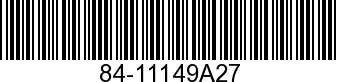 CABLE ASSY 84-11149A27