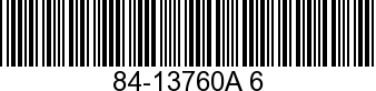 CABLE ASSY,NLA 84-13760A 6