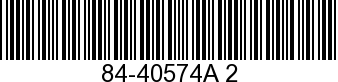 84-40574A 2 - CABLE ASSY         NLA