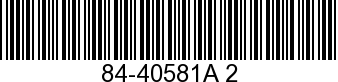 HARNESS ASSY 84-40581A 2