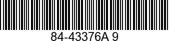 84-43376A 9 - LEAD ASSEMBLY      - Replaced by 84-813720A 9