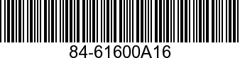 CABLE ASSY,NLA 84-61600A16
