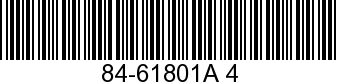 84-61801A 4 - LEAD ASSY          - Replaced by 84-92151A36