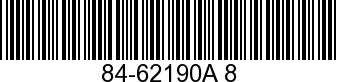 84-62190A 8 - WIRE ASSEMBLY      NLA