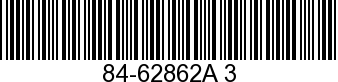 84-62862A3 - ->62862A4 - Replaced by -62862A4