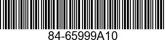 WIRE ASSY 84-65999A10