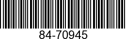 84-70945 - LEAD WIRE          - Replaced by 84-92151A34