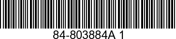 84-803884A 1 - HARNESS ASSEMBLY  