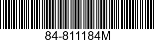 84-811184M - WIRE ASSY          NLA