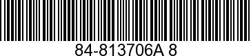 84821945A8 84-813706A 8