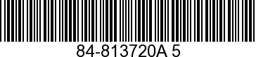84-813720A 5 - SPARK PLUG WIRE K  - Replaced by 84-816761A 5