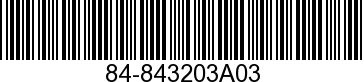 84-843203A03 - HARNESS ASSEMBLY   - Replaced by 84-843203A04